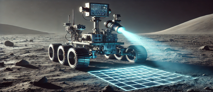 Probing planetary surface compositions in 3D