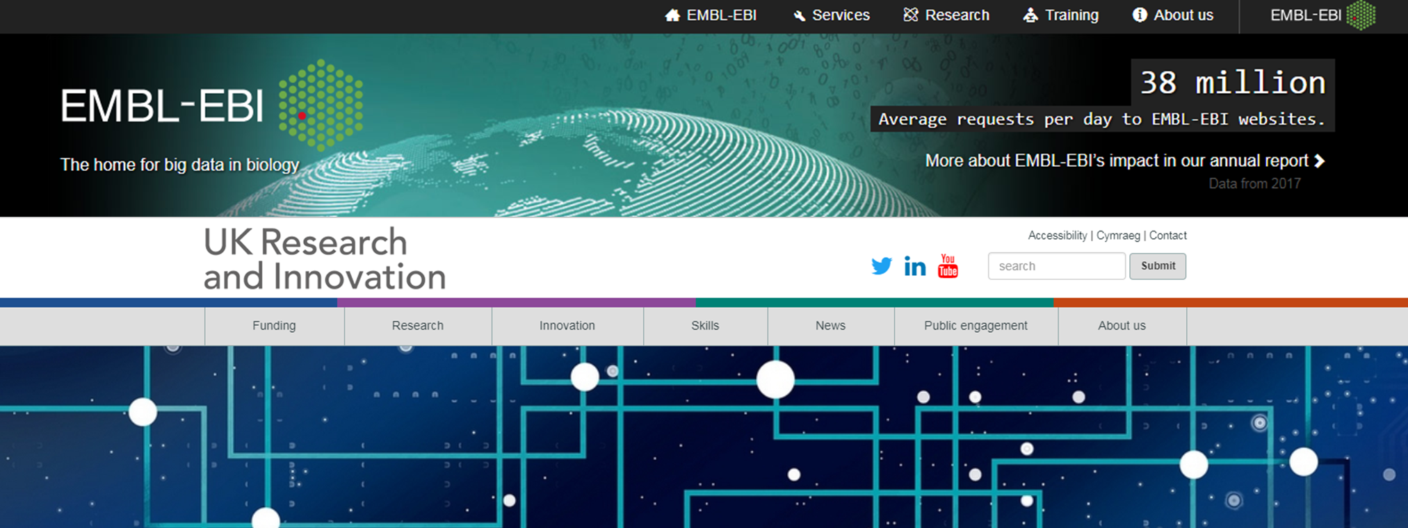 Renewed Support for EMBL's Bioinformatics Infrastructure