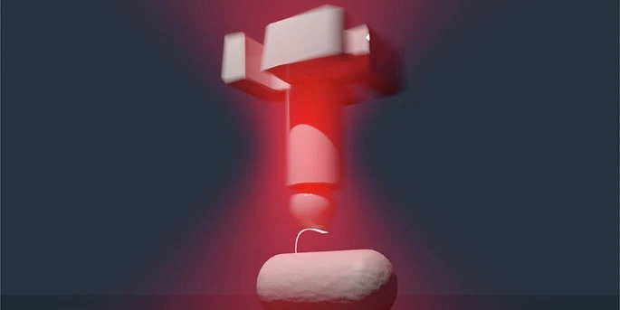 A light-mill to control the flagellar motor 