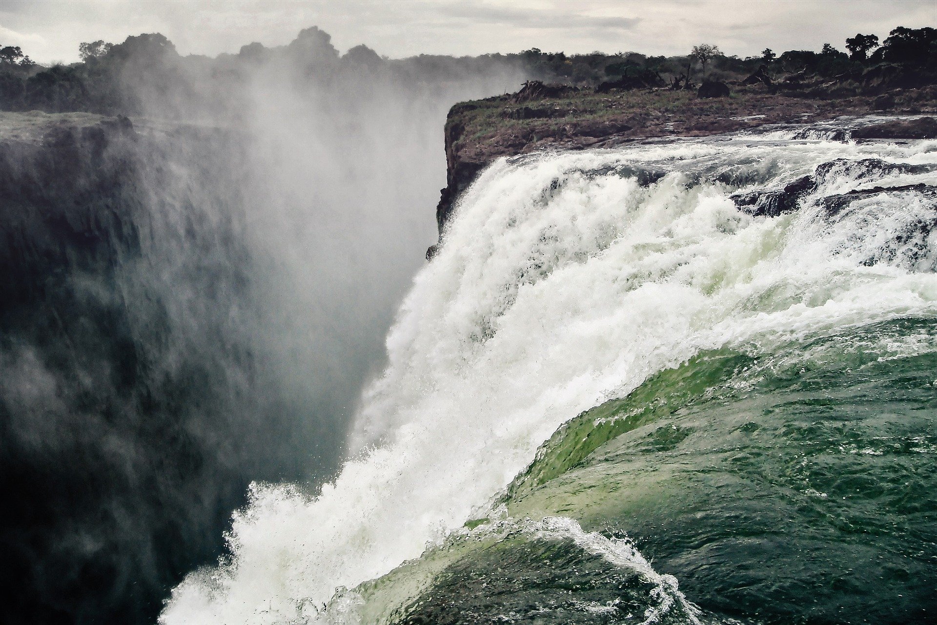 “If climate change is the shark, then water is its teeth”