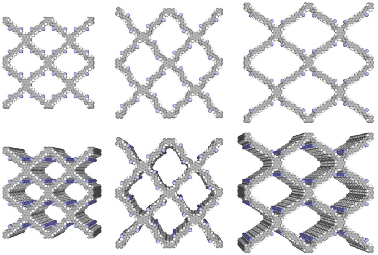 Designed synthesis of stable light-emitting two-dimensional sp2 carbon-conjugated covalent organic frameworks