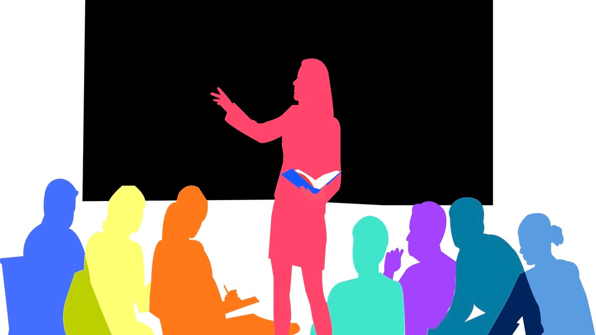 Just add blank slides: a simple remote teaching idea
