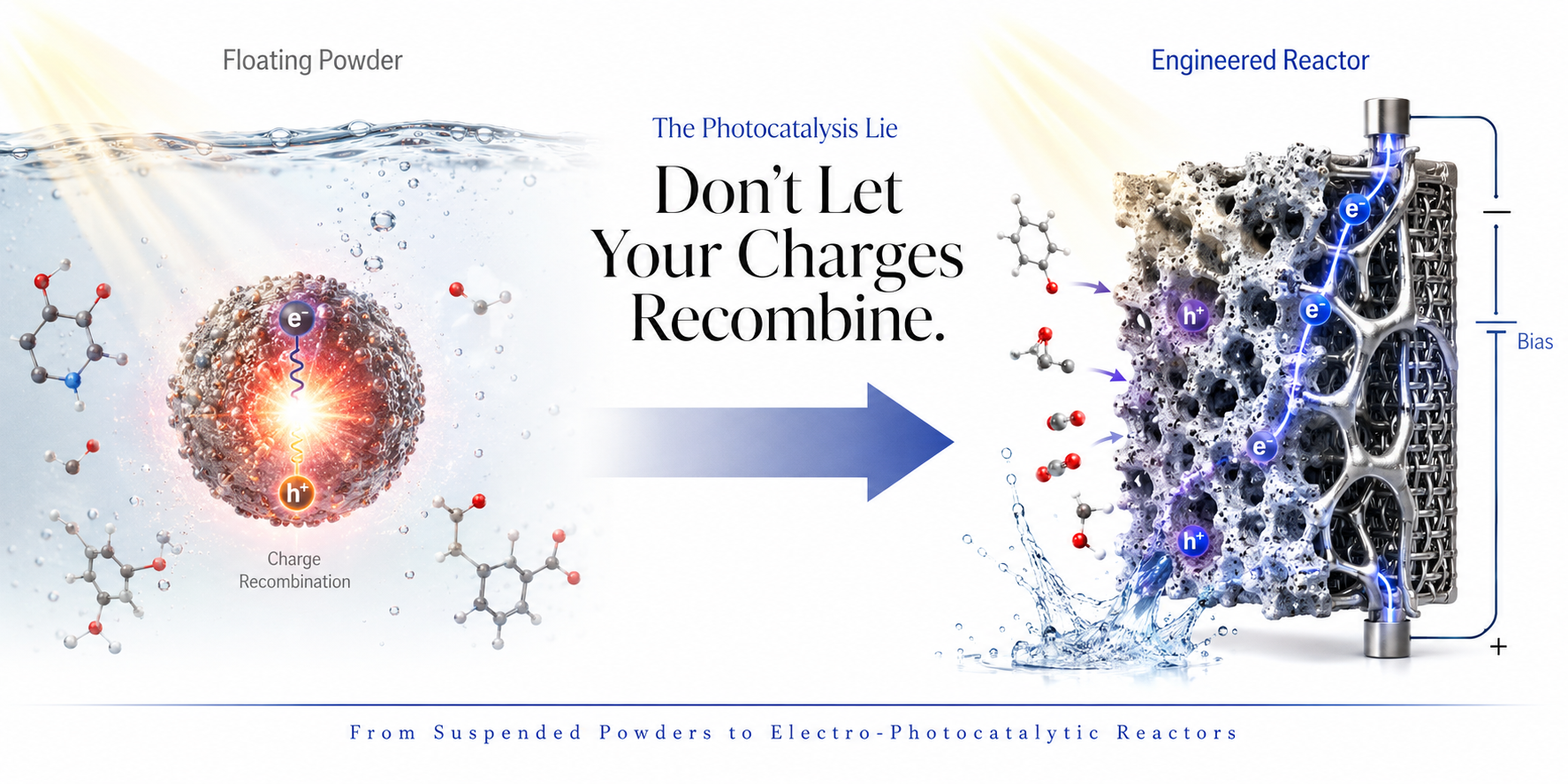 The Photocatalysis Lie: Why Floating Catalysts Are an Engineering Dead End