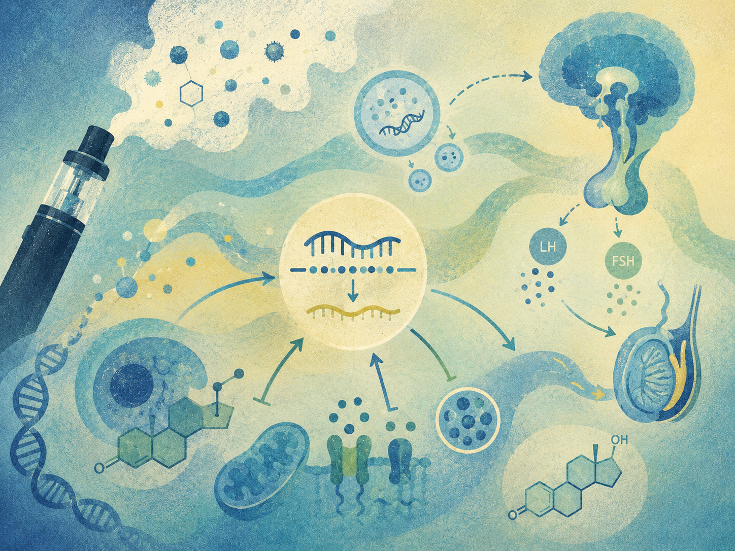 microRNAs as hidden regulators of testosterone disruption in e-cigarette exposure