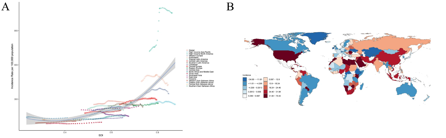 Global Progress, Unequal Gains: Diet and Cancer Burden