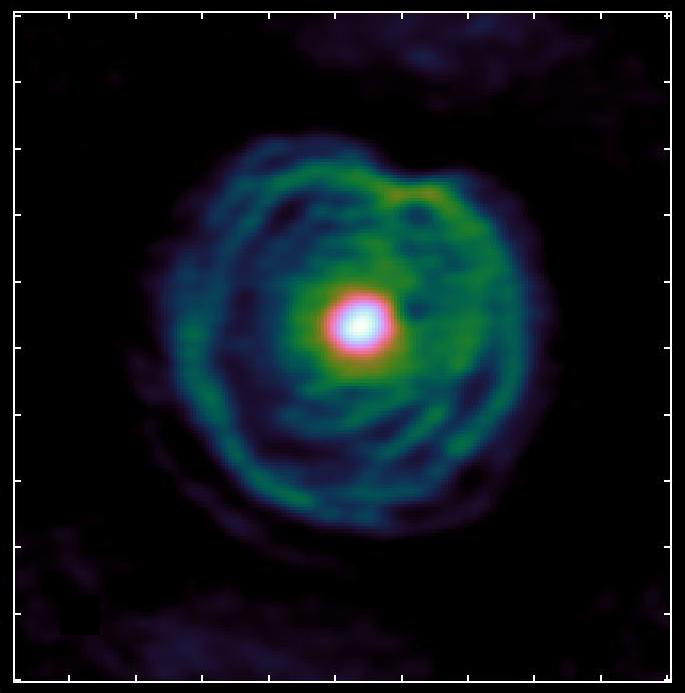 Stellar wind of old stars reveals existence of a partner