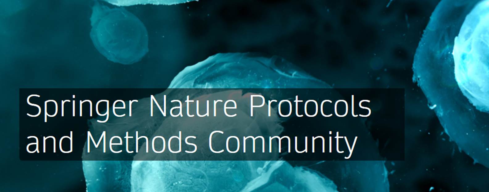 Welcome to the Springer Nature Protocols and Methods Community!