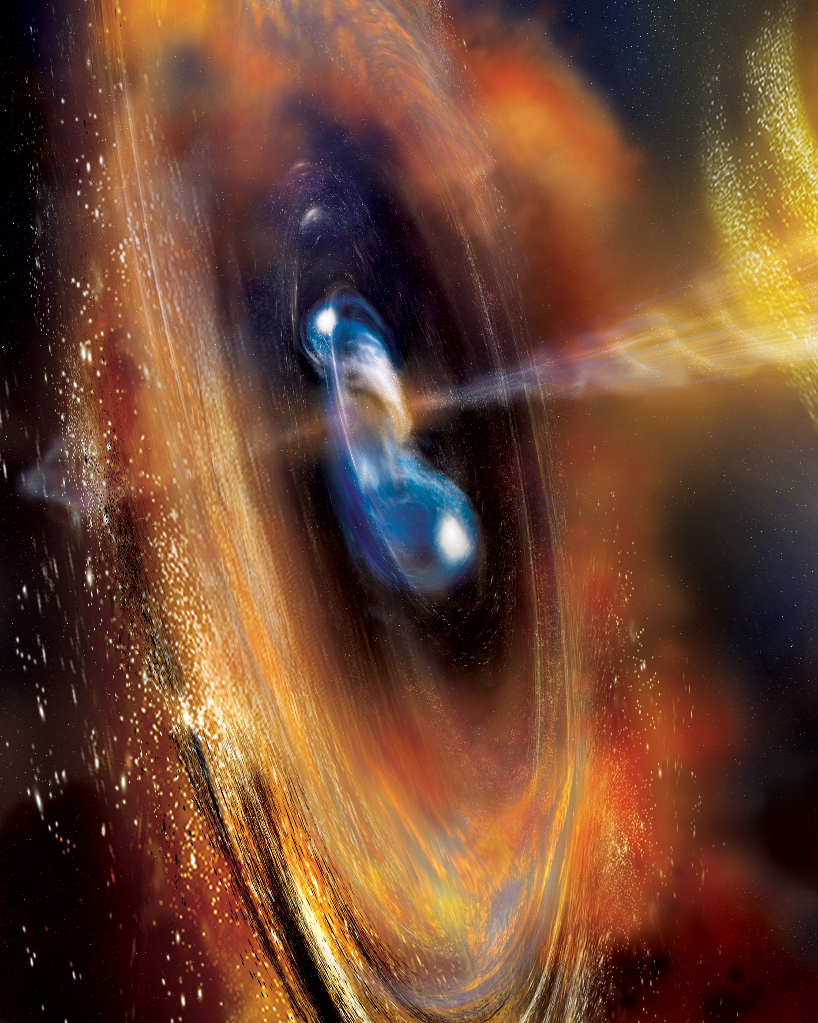 An unusual long gamma-ray burst reveals its surprising link to compact binary mergers