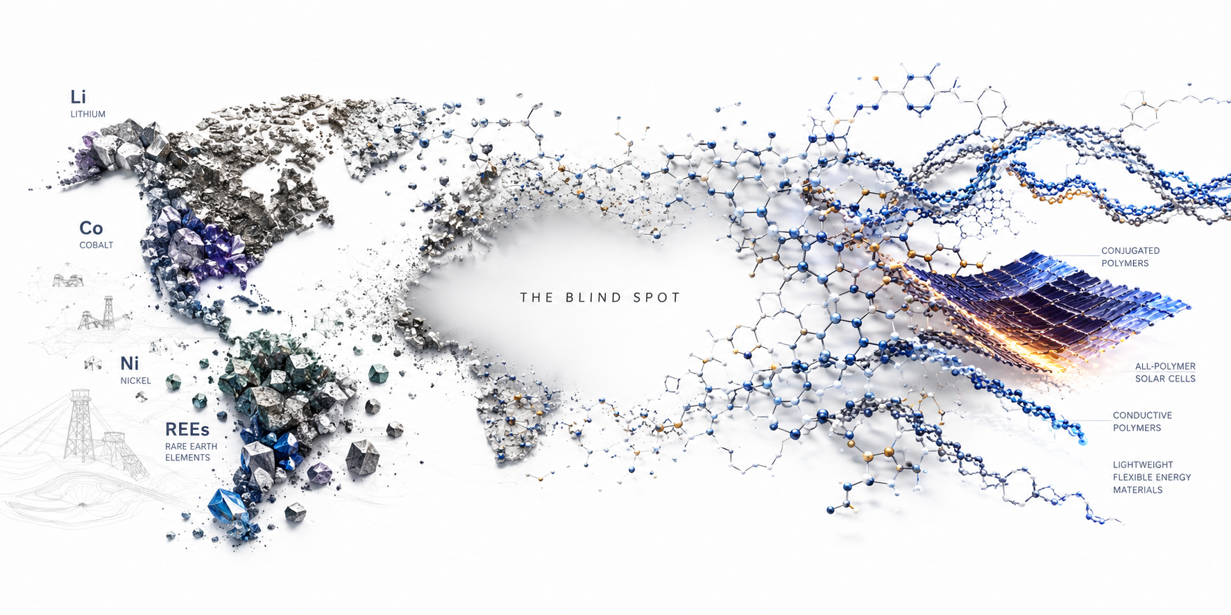 The Critical-Mineral Blind Spot: Why the Future of Clean Energy Must Be Polymer-Based