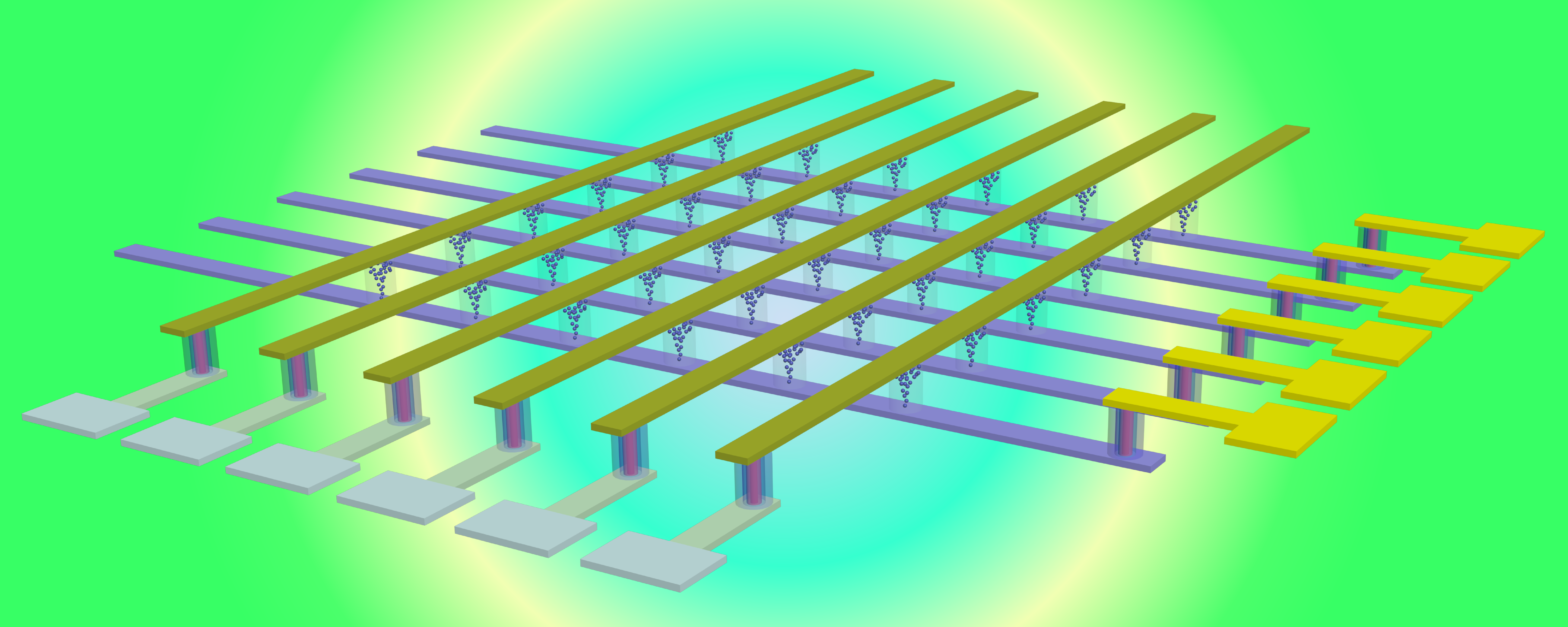 Spiking Neurons with Nonlinear Dynamics for Fully Memristive Neural Networks