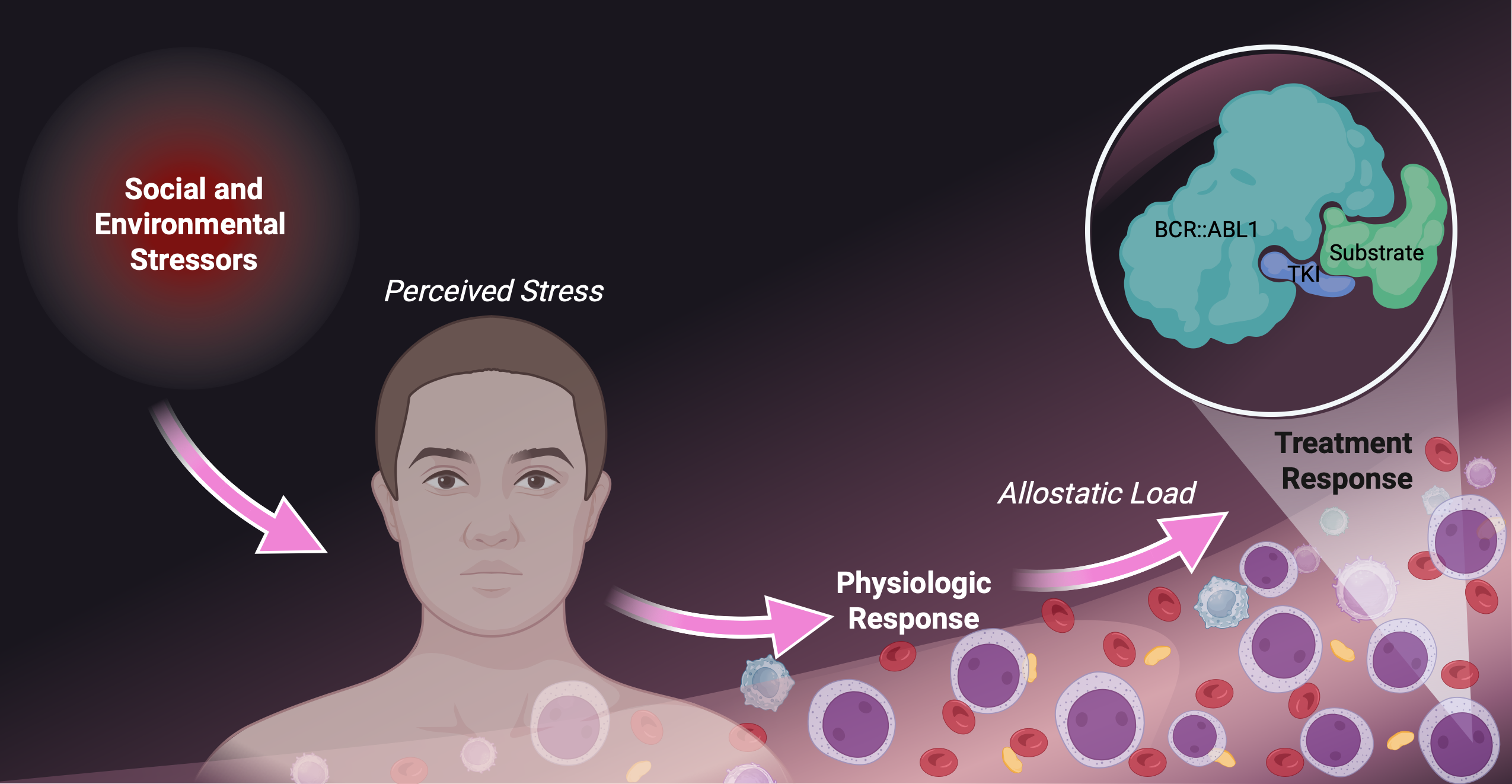 The Hidden Burden of Stress in Chronic Myeloid Leukemia