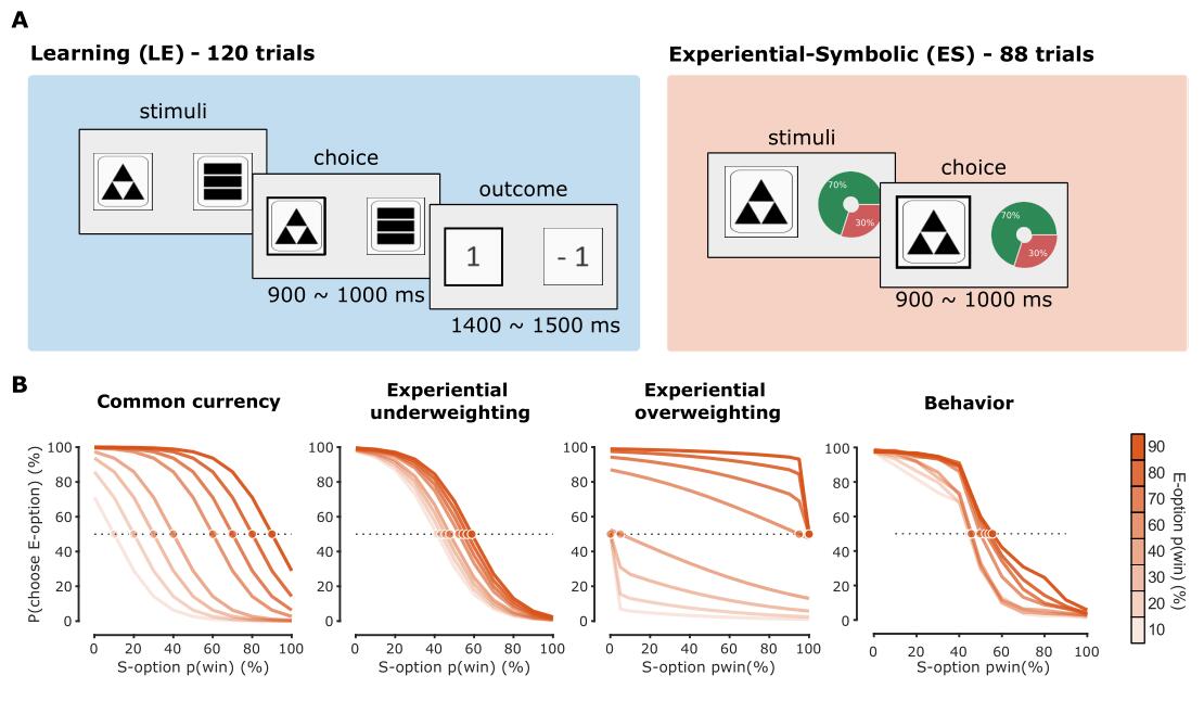  Evidence against the common currency hypothesis in human decision-making