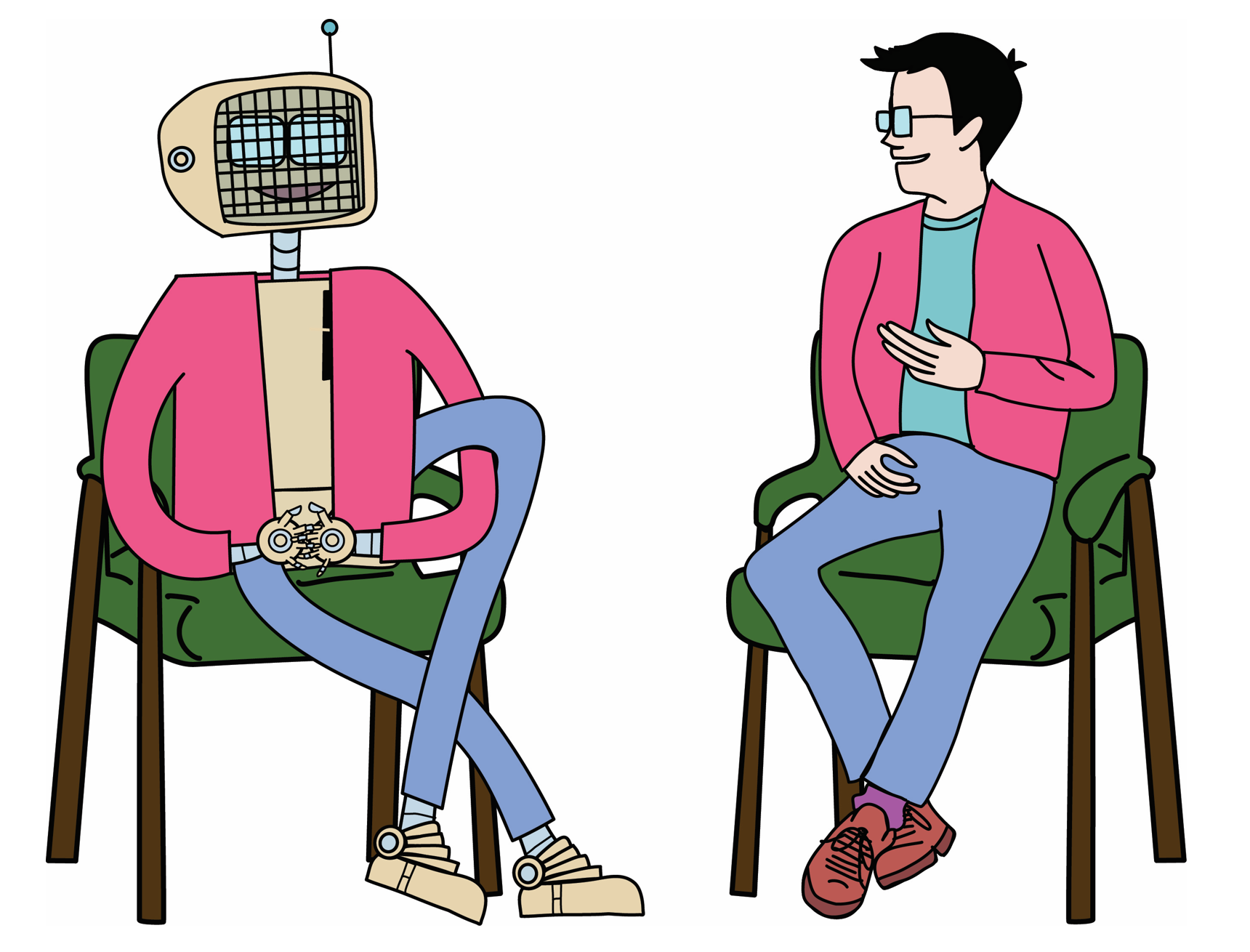 People Affiliate more with AI that Resemble to Themselves
