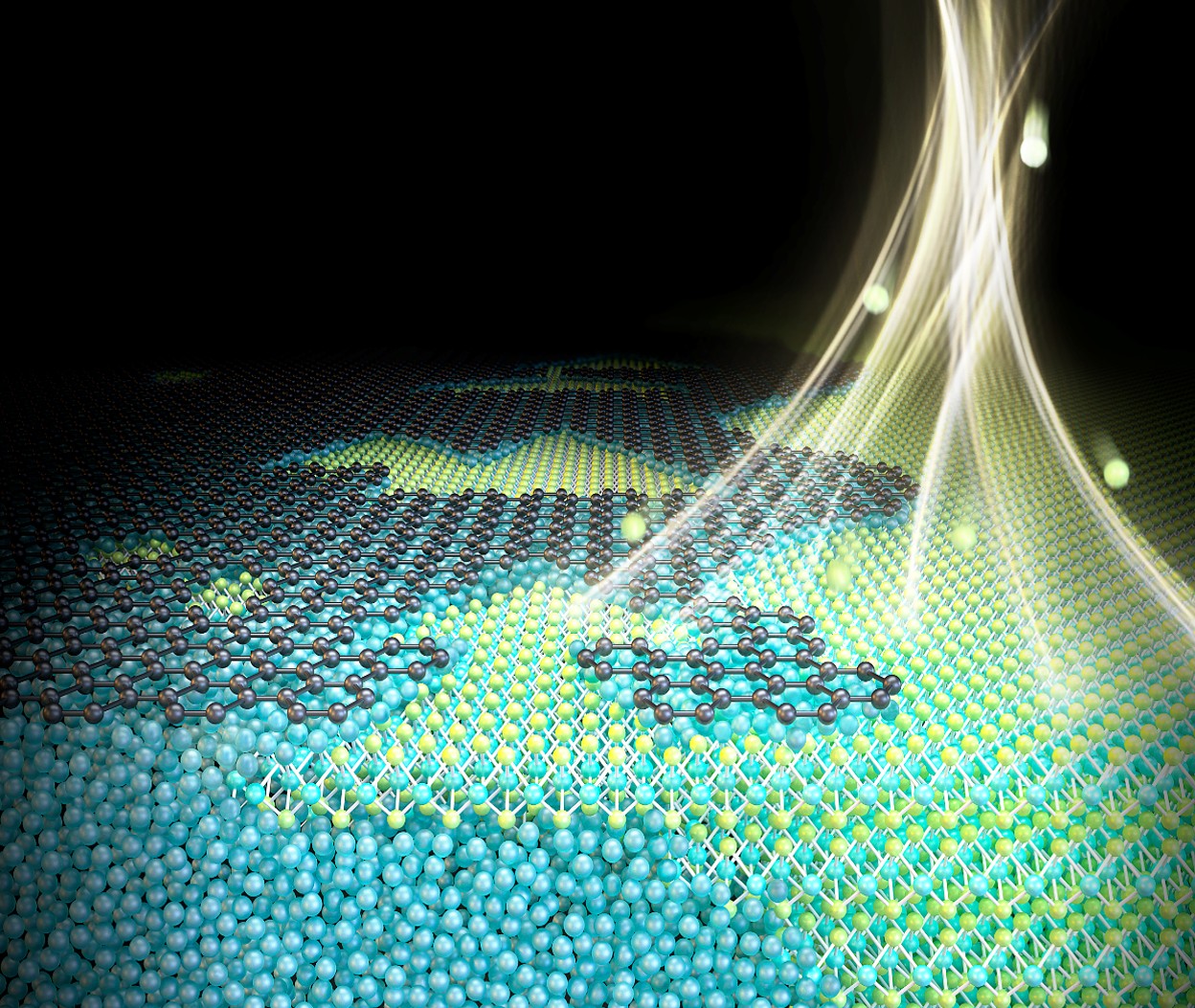 Hypotaxy: Downward Growth of Wafer-scale Single Crystal Transition Metal Dichalcogenide Films via Coalescence of Aligned Nuclei through graphene nanopores