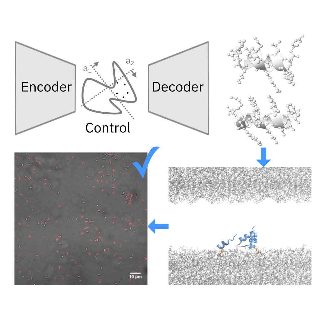 Accelerated Discovery of Novel and Selective Antimicrobials using Artificial Intelligence