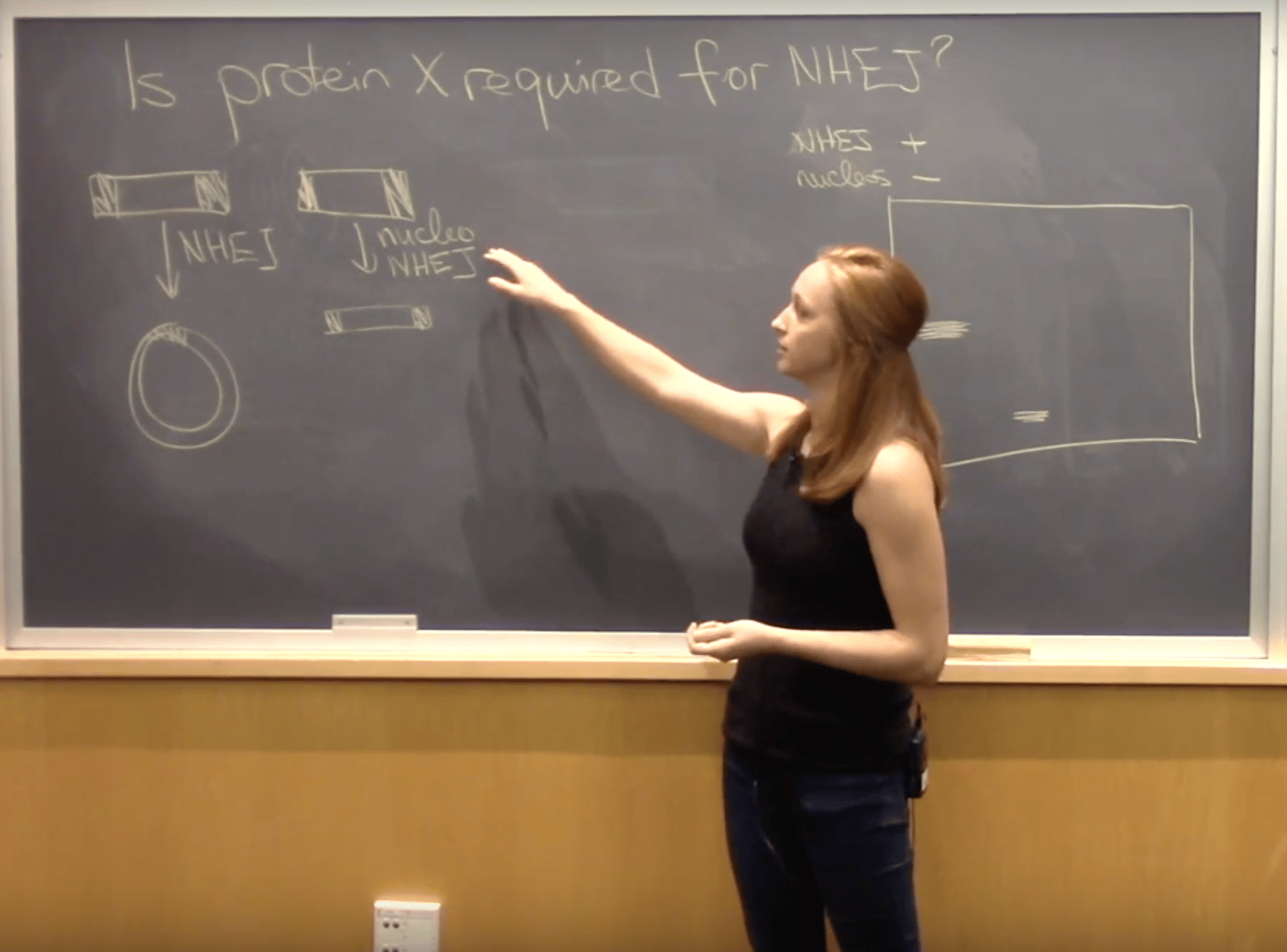 Introducing students to the art of the "chalk talk" and incorporating active learning activities to a graduate bioscience classroom