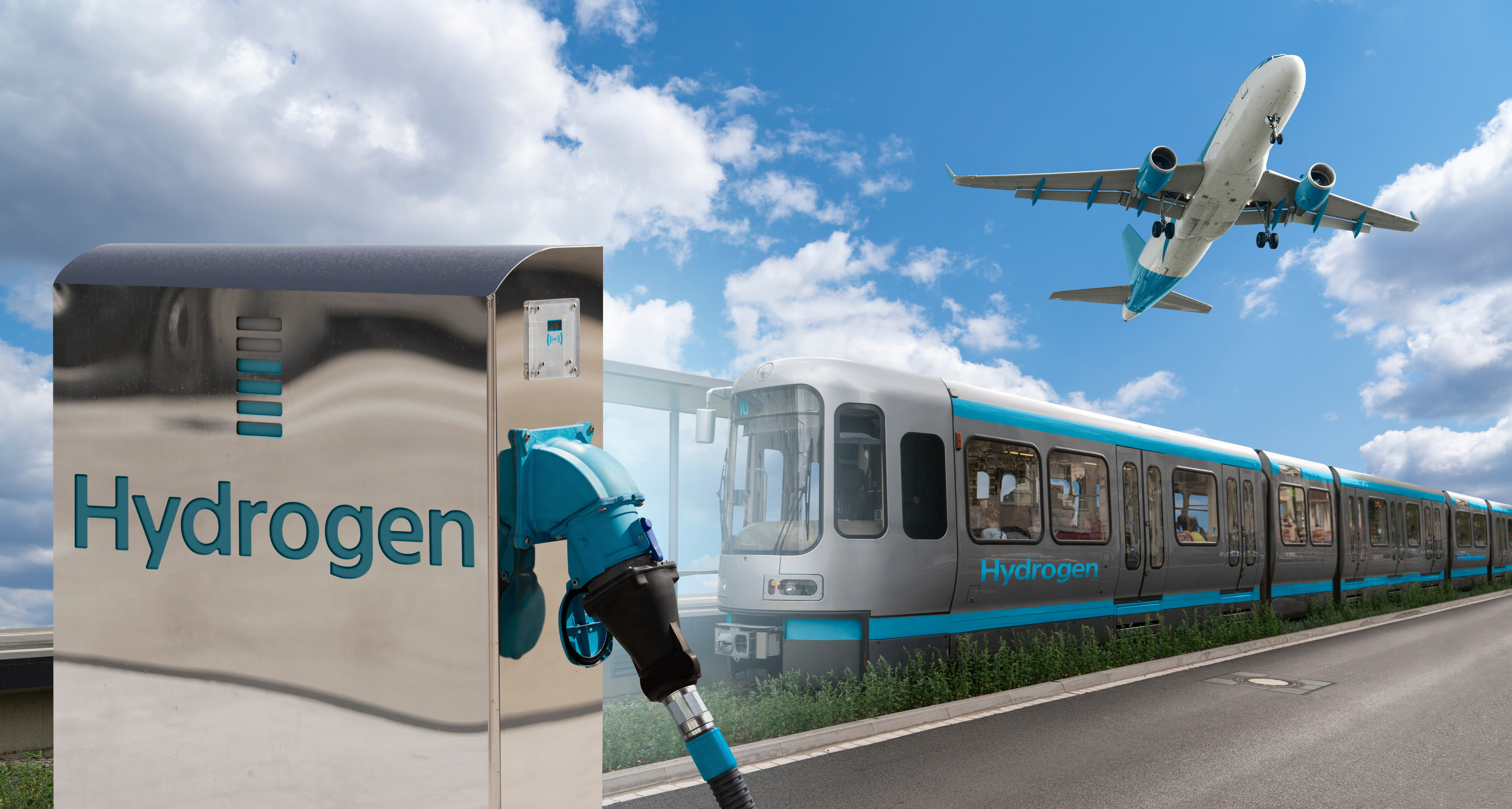 Hydrogen as a climate gas