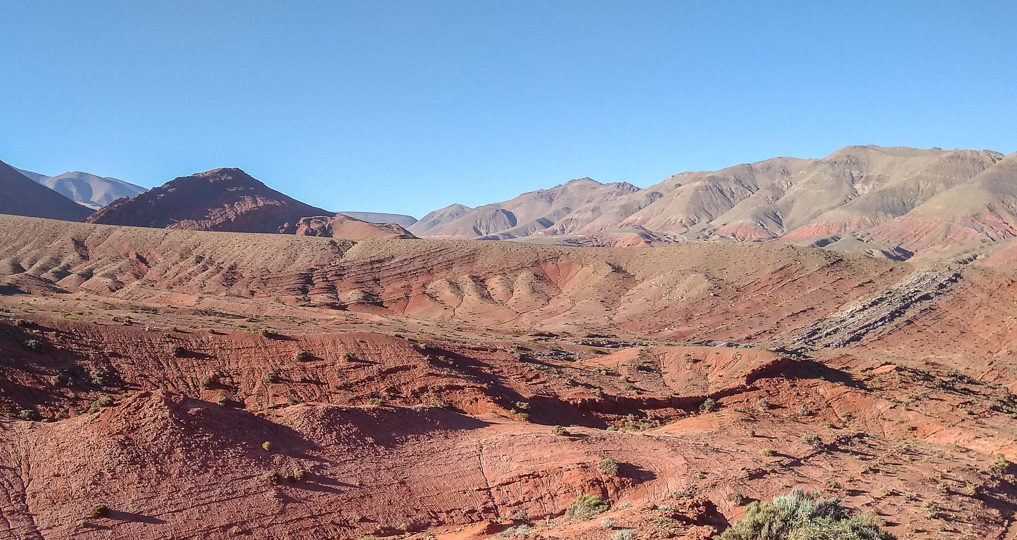 Looking for dinosaurs in the Andes of Argentina