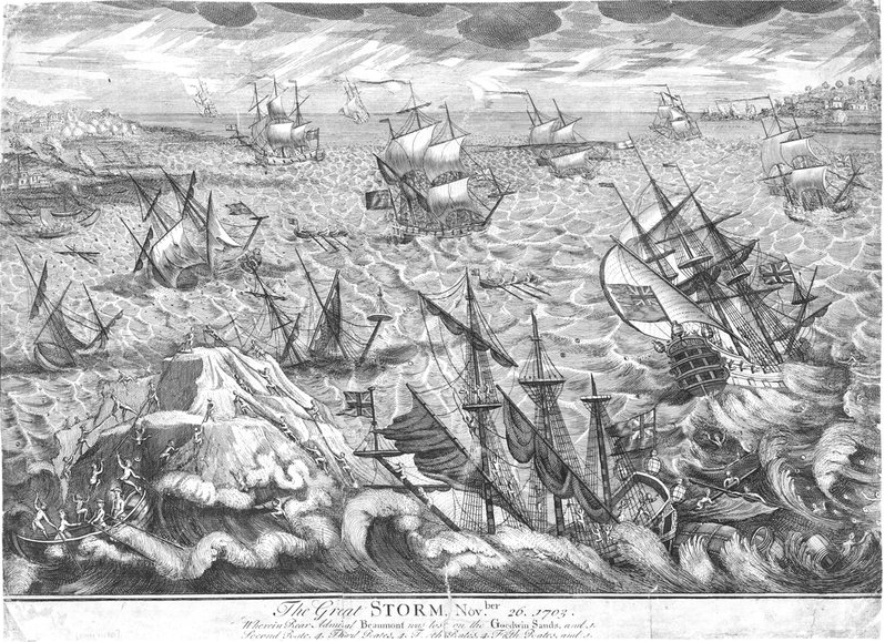 Long-Term Changes in English Channel Storms