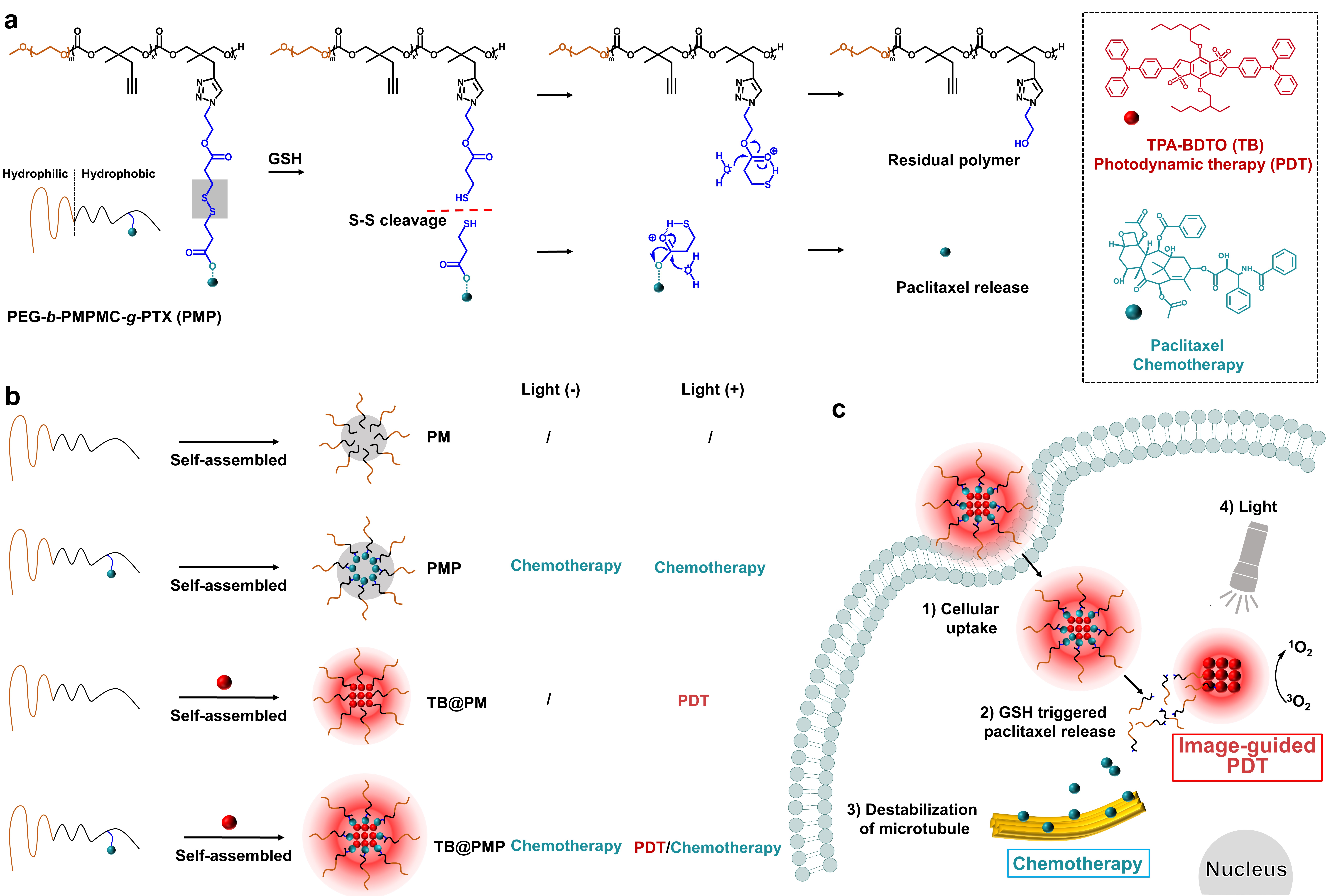 A high therapeutic efficacy of polymeric prodrug nano-assembly for a combination of photodynamic therapy and chemotherapy